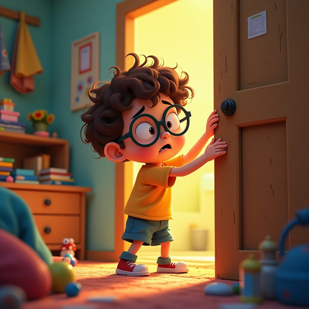 Max and the Jammed Door