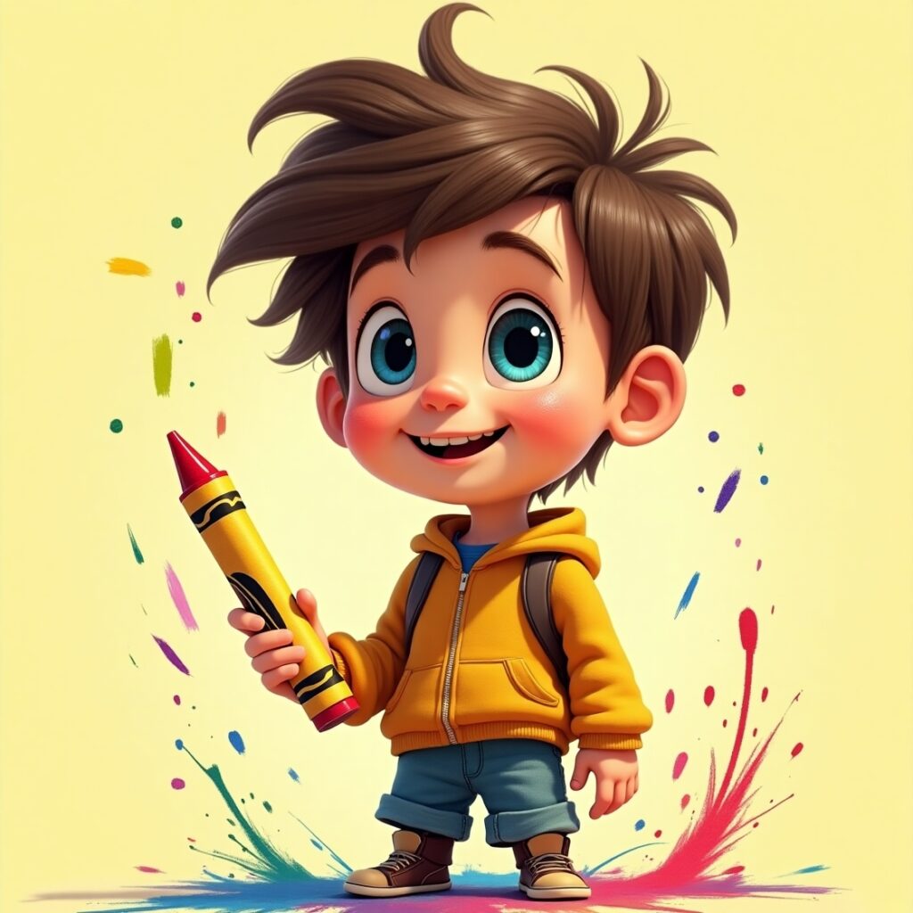 Jake and the Broken Crayon