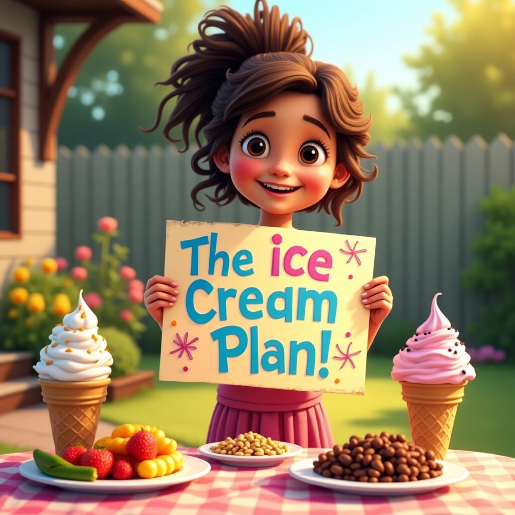 Alia and the Ice Cream Plan