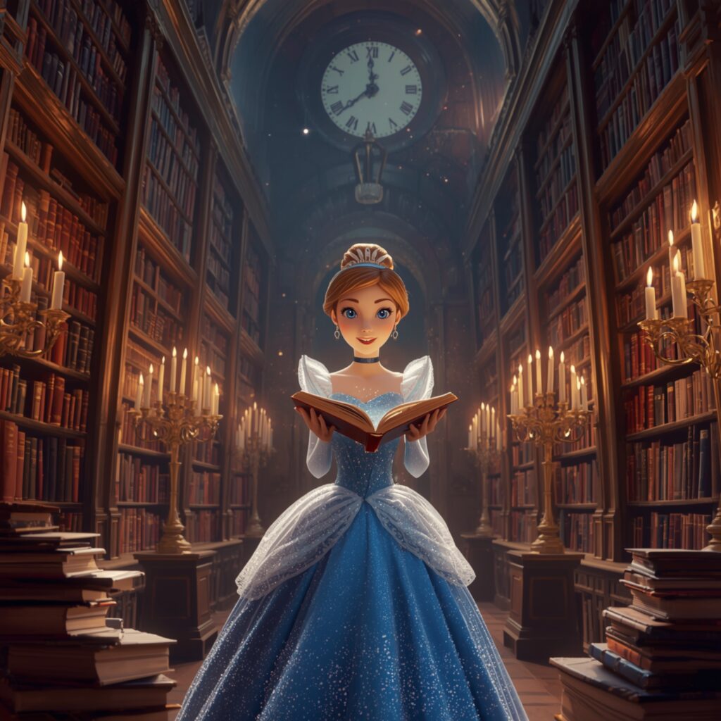 Cinderella and the Midnight Library magical stories