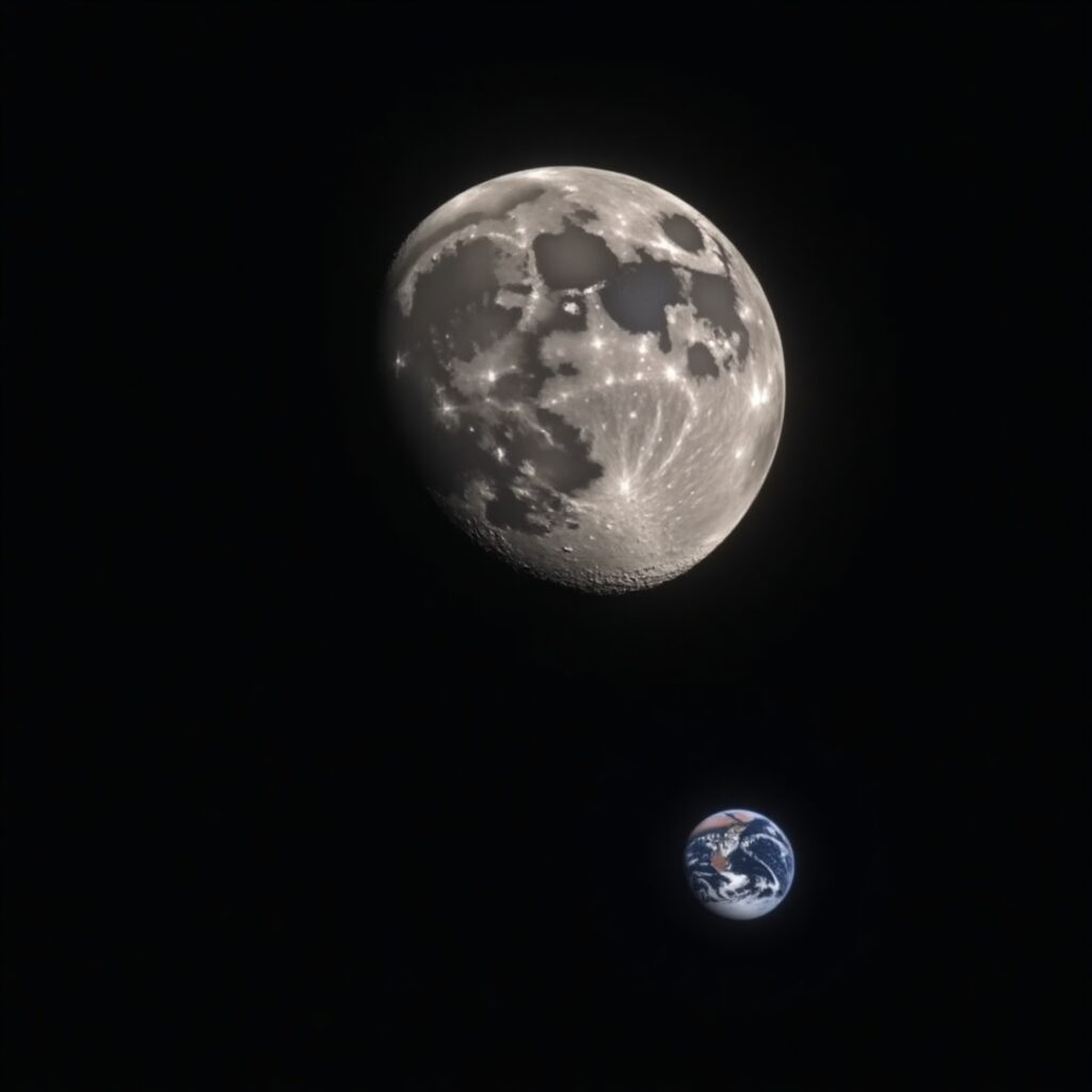 The Moon Our nearest celestial neighbor and a potential stepping stone for deeper space missions.