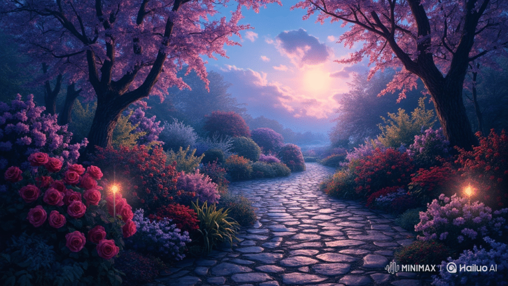 The Glow in Grandma’s Garden