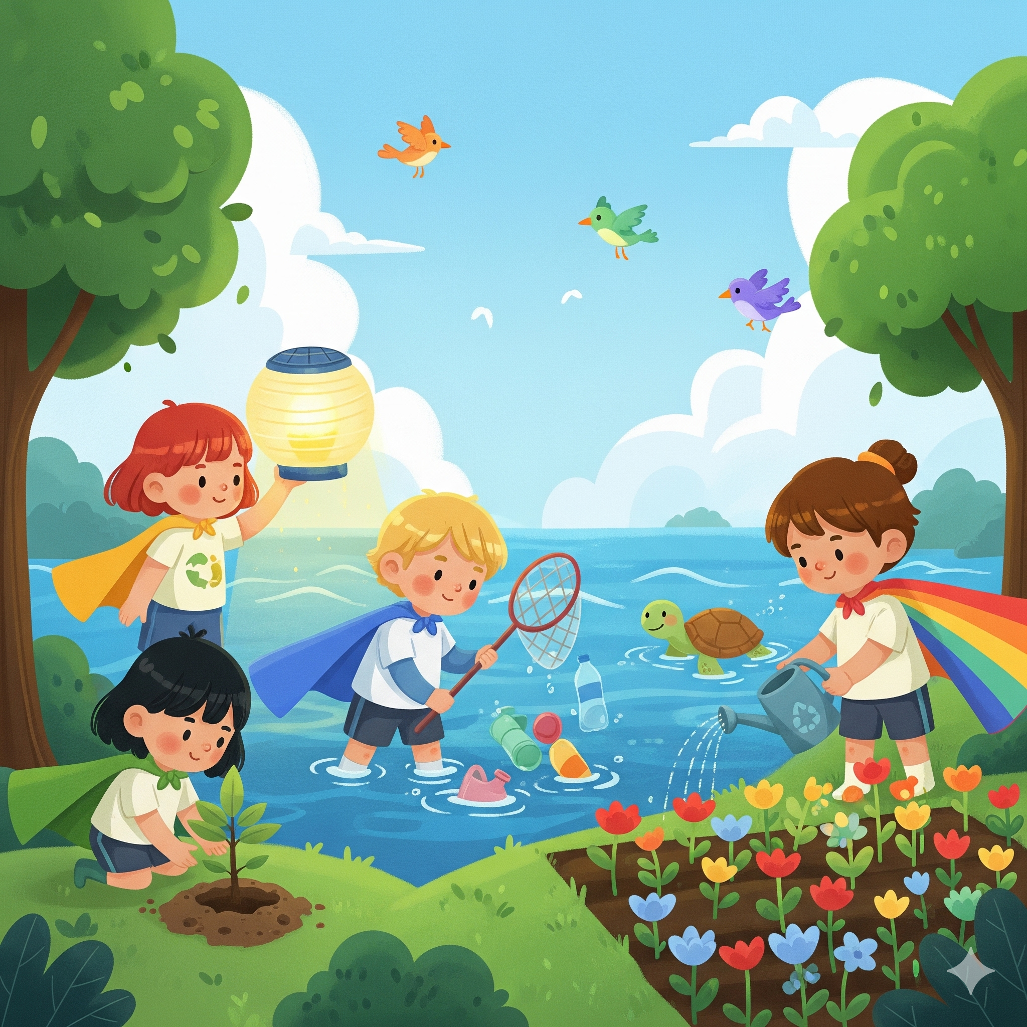 Little Earth Heroes Bedtime Stories